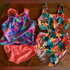 2 Big Girl Swimsuits